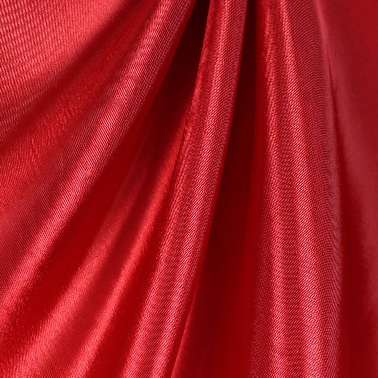 Red Taffeta Fabric