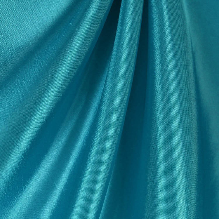 Teal Taffeta Fabric