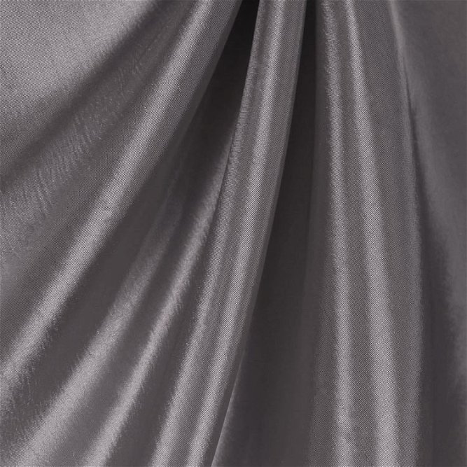 Charcoal Gray Taffeta Fabric