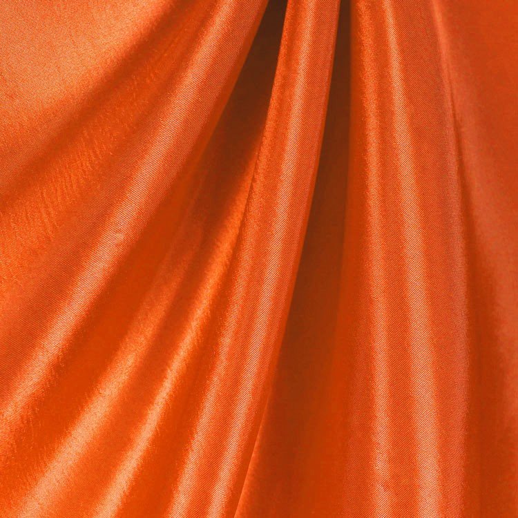 Orange Taffeta Fabric