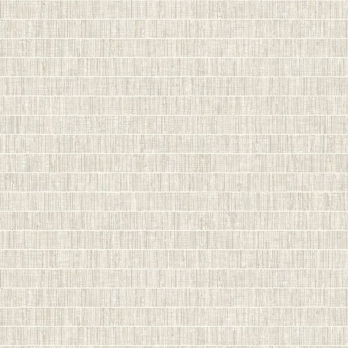 Seabrook Designs Blue Grass Band White Willow Wallpaper image 1 of 2