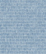 Seabrook Designs Blue Grass Band Pacifico Wallpaper