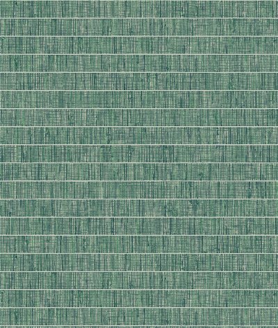 Seabrook Designs Blue Grass Band Banana Leaf Wallpaper