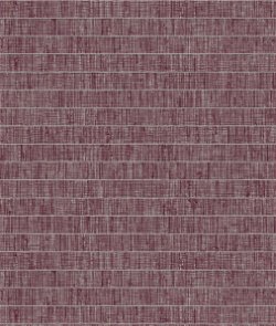 Seabrook Designs Blue Grass Band Pink Pomona Wallpaper