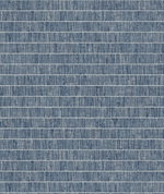 Seabrook Designs Blue Grass Band Hosta Blue Wallpaper