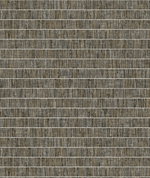 Seabrook Designs Blue Grass Band Nutmeg Wallpaper