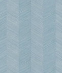 Seabrook Designs Chevy Hemp Blue Knoll Wallpaper