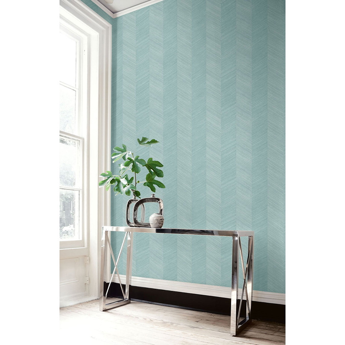 Seabrook Designs Chevy Hemp Ginko Wallpaper image 2 of 2