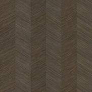 Seabrook Designs Chevy Hemp Portobello Wallpaper