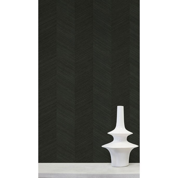 Seabrook Designs Chevy Hemp Nori Wallpaper image 2 of 2