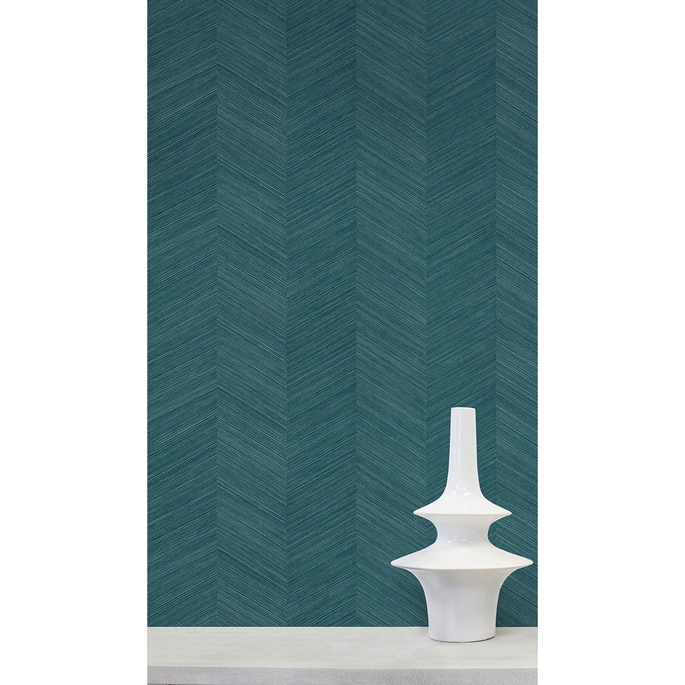Seabrook Designs Chevy Hemp Palmetto Wallpaper image 2 of 2