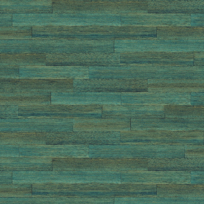 Seabrook Designs Husky Banana Phthalo Green Wallpaper image 1 of 2