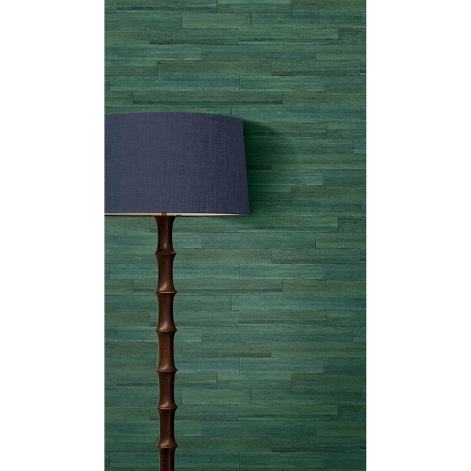 Seabrook Designs Husky Banana Phthalo Green Wallpaper image 2 of 2