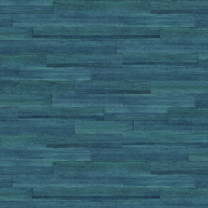 Seabrook Designs Husky Banana Marine Blue Wallpaper image 1 of 2
