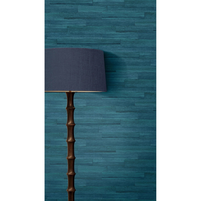 Seabrook Designs Husky Banana Marine Blue Wallpaper image 2 of 2