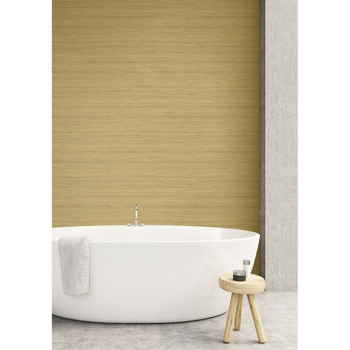 Seabrook Designs Shantung Silk Bronze Wallpaper image 2 of 2