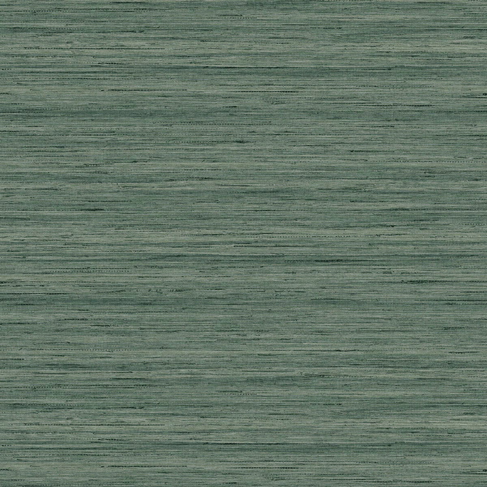 Seabrook Designs Shantung Silk Forage Green Wallpaper image 1 of 2