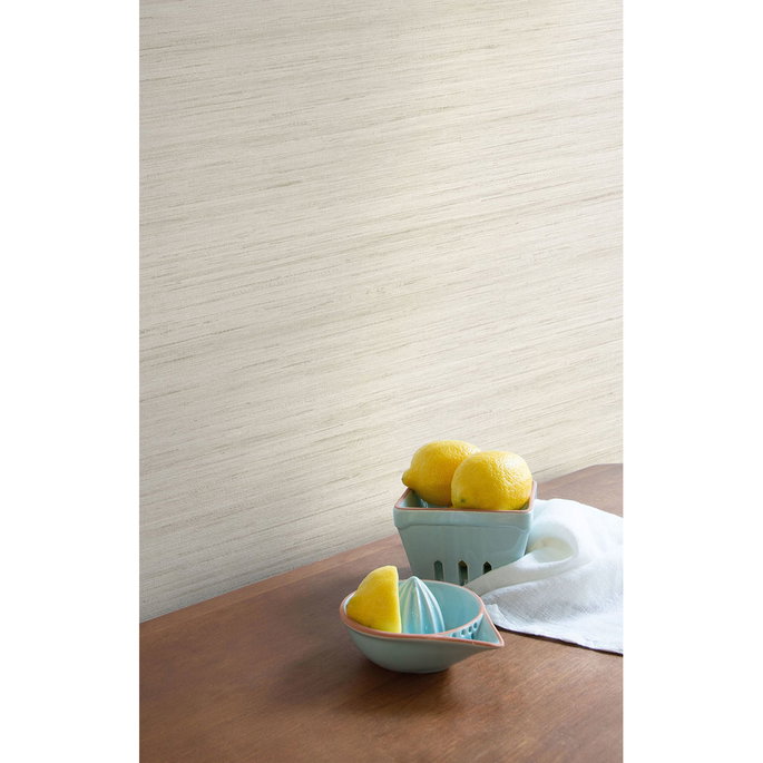 Seabrook Designs Shantung Silk Vintage Lace Wallpaper image 2 of 2