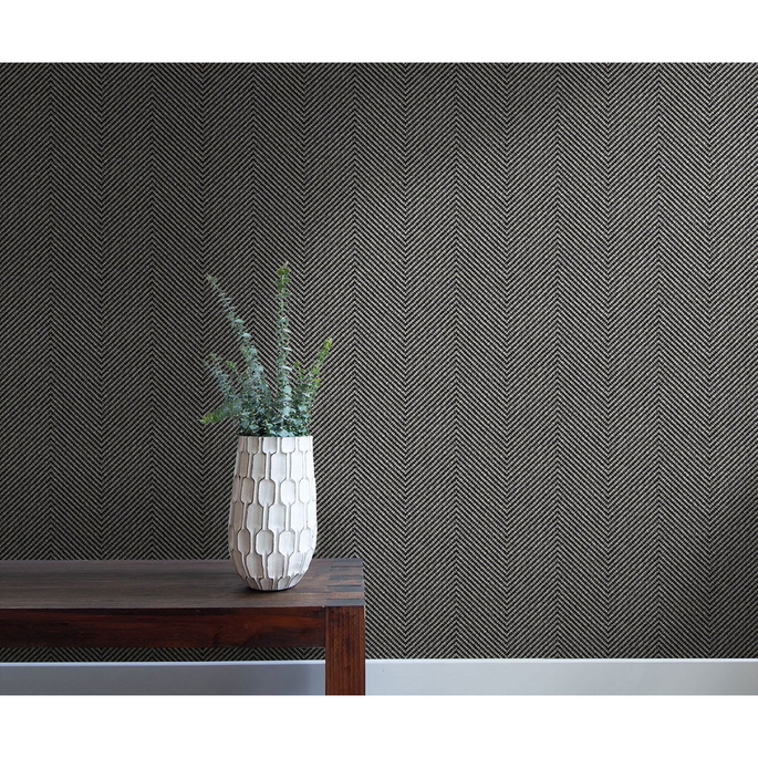 Seabrook Designs Café Chevron Twilight Wallpaper image 2 of 2