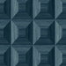 Seabrook Designs Squared Away Geometric Blue Wallpaper
