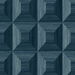 Seabrook Designs Squared Away Geometric Blue Wallpaper thumbnail image 1 of 2