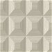 Seabrook Designs Squared Away Geometric Brown Wallpaper thumbnail image 1 of 2