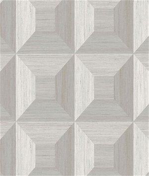 Seabrook Designs Squared Away Geometric Birch Wallpaper