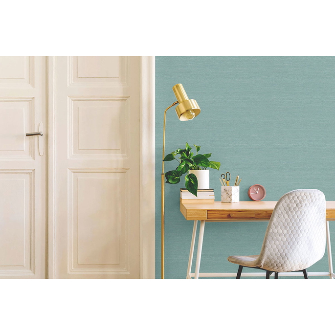Seabrook Designs Sisal Hemp Ginko Wallpaper image 2 of 2