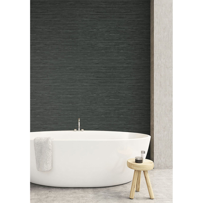 Seabrook Designs Sisal Hemp Stone Gray Wallpaper image 2 of 2