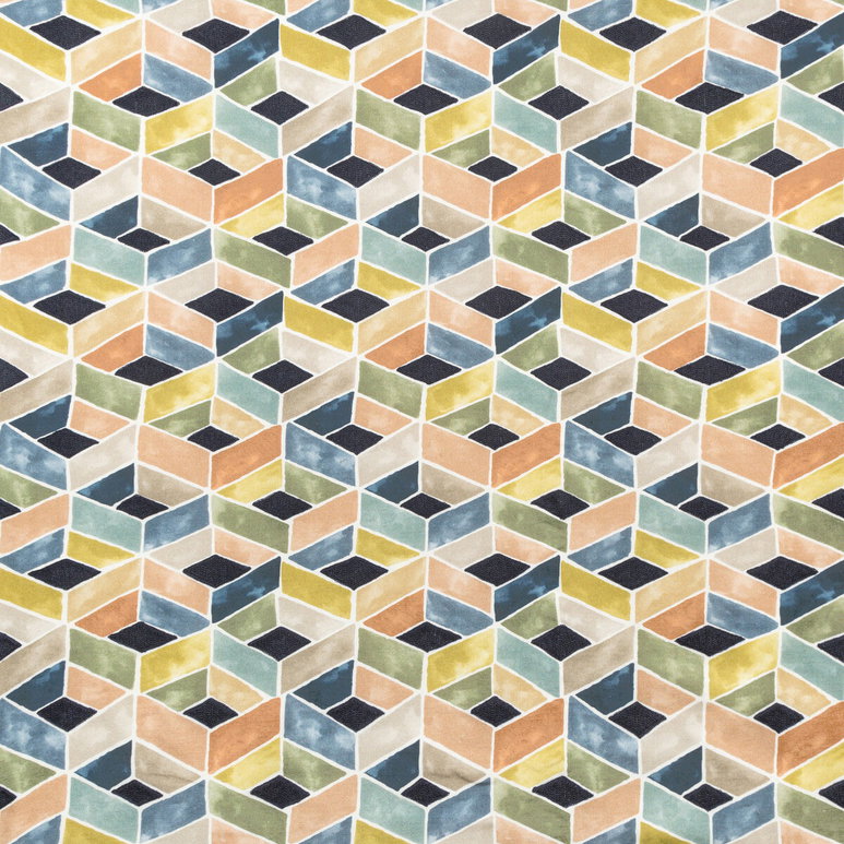 Kravet Tesserae Indigo Multi Fabric