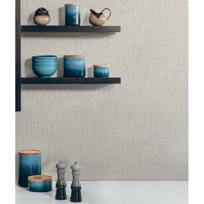 DuPont™ Tedlar® Tweed Winter Ash Wallpaper image 3 of 3