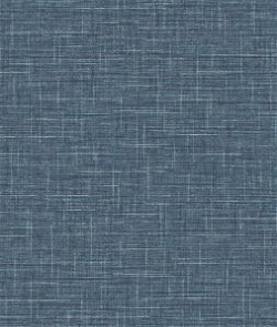 DuPont™ Tedlar® Grasmere Weave Faded Cobalt Wallpaper