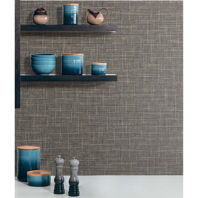 DuPont™ Tedlar® Grasmere Weave Fireside Wallpaper image 2 of 2