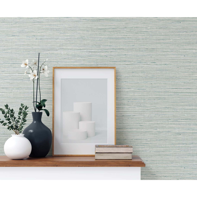 DuPont™ Tedlar® Edmond Faux Sisal Ripple Wallpaper image 3 of 3