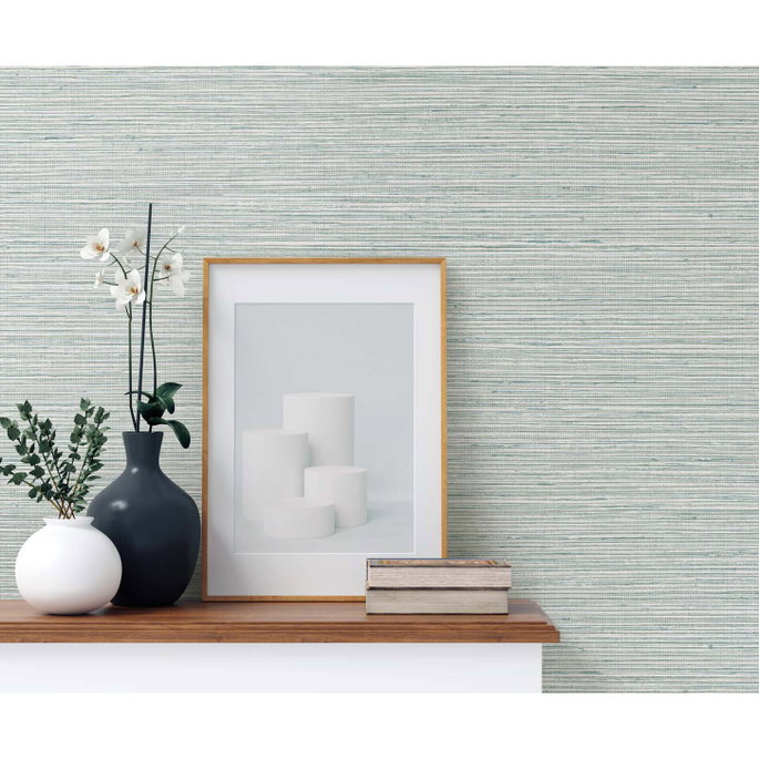 DuPont™ Tedlar® Edmond Faux Sisal Ripple Wallpaper image 3 of 3