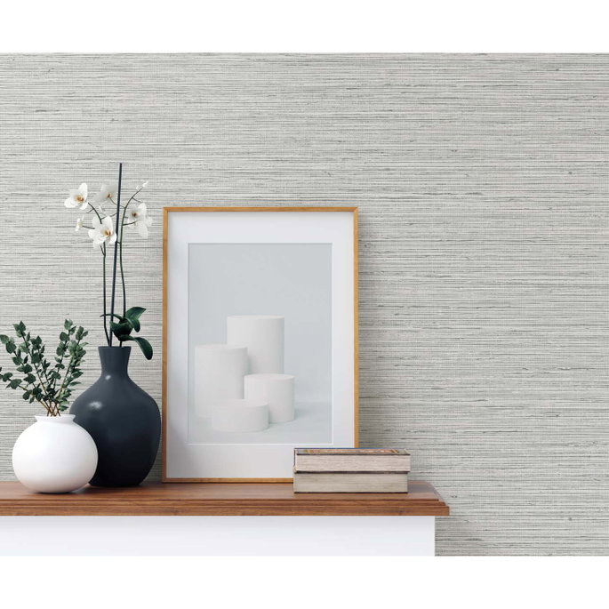 DuPont™ Tedlar® Edmond Faux Sisal Whale Wallpaper image 2 of 3