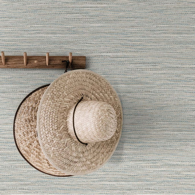 DuPont™ Tedlar® Braided Faux Jute Walnut Wallpaper image 2 of 3