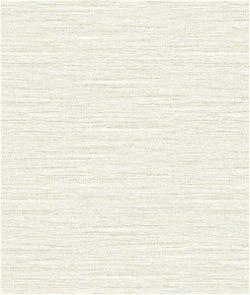 DuPont™ Tedlar® Braided Faux Jute Pure White Wallpaper