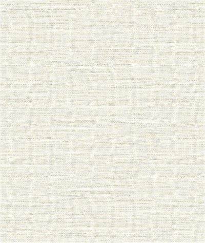DuPont™ Tedlar® Braided Faux Jute Pure White Wallpaper