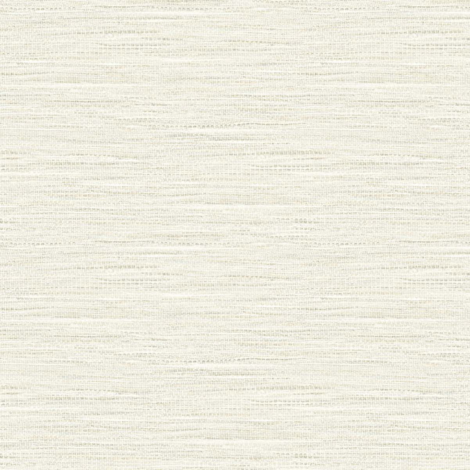 DuPont™ Tedlar® Braided Faux Jute Pure White Wallpaper image 1 of 3