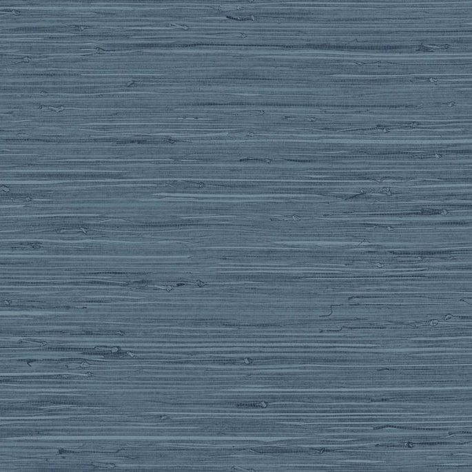 DuPont™ Tedlar® Marion Faux Arrowroot Midnight Denim Wallpaper image 1 of 2