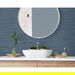 DuPont™ Tedlar&#174; Marion Faux Arrowroot Midnight Denim Wallpaper thumbnail image 2 of 2