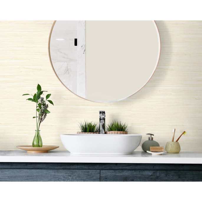 DuPont™ Tedlar® Marion Faux Arrowroot Sunny Dune Wallpaper image 3 of 3