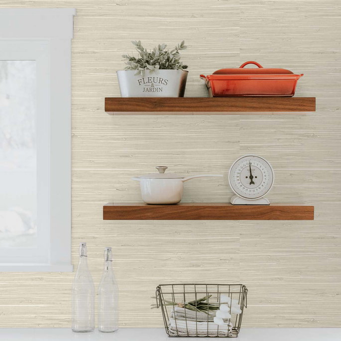 DuPont™ Tedlar® Marion Faux Arrowroot Shadow Wallpaper image 2 of 3