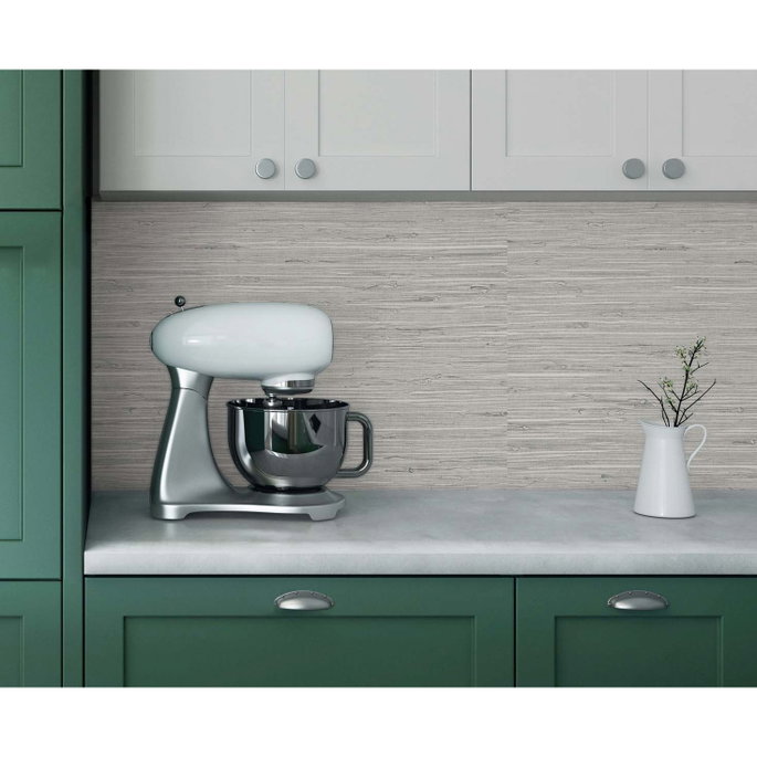 DuPont™ Tedlar® Marion Faux Arrowroot Washed Stone Wallpaper image 2 of 2