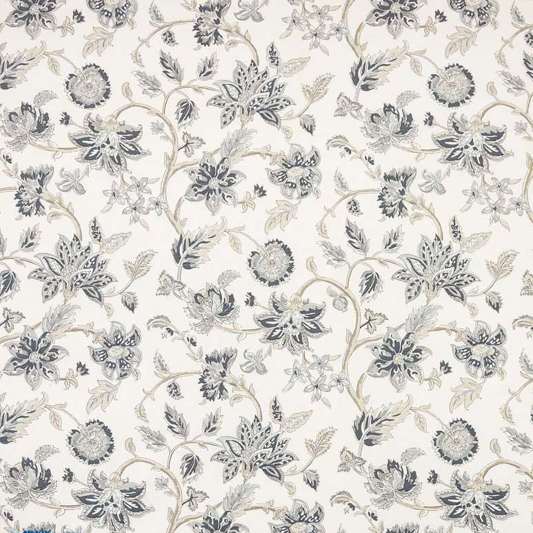 Kravet Tiru Vine Charcoal Fabric