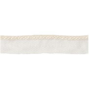 Lee Jofa Just A Peek White Lip Cord Trim