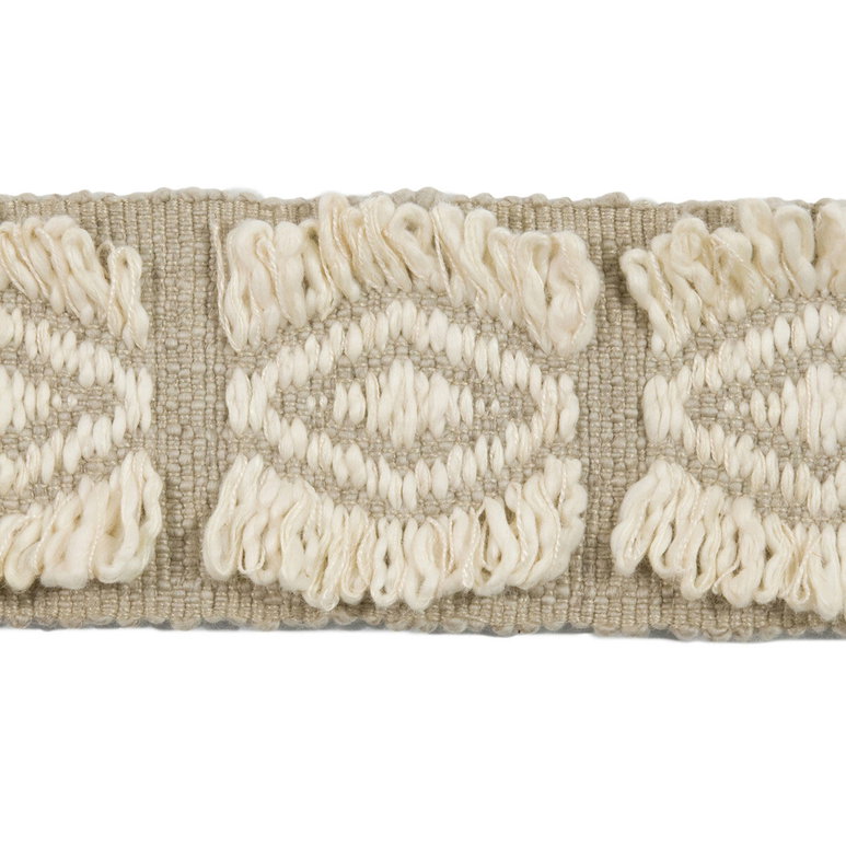 Lee Jofa Modern Cockscomb Linen Band Trim