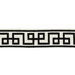 Lee Jofa Siene Tape Black Band Trim