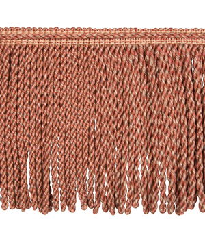 Lee Jofa Modern Felix Fringe Brick/Ecru Bullion Fringe Trim